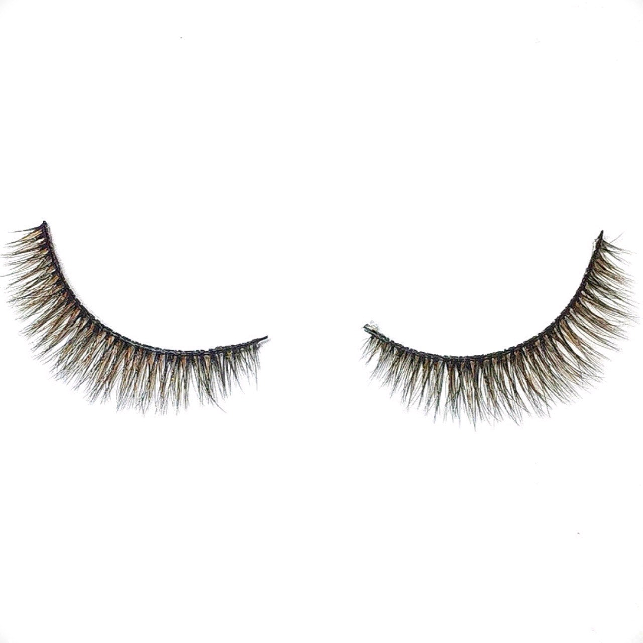 VOLUME & INTENSITY BROWN FALSE EYELASHES “Africa” & “Hope”