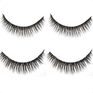 Intense black/brown false eyelashes- Hope